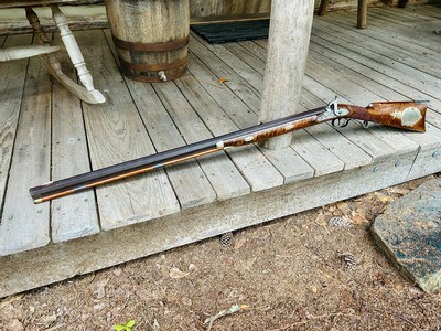 Custom Hawken Rifle In .54 Caliber Built By Fine Gun Builder Al Edge