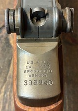 M1 GARAND NOV. 1941 SPRINGFIELD CMP SERVICE GRADE ORIG. BARREL EXCEPTIONAL WW2 U.S. RIFLE - 5 of 15