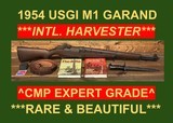 M1 GARAND 1954 INTERNATIONAL HARVESTER CMP BEAUTY U.S. RIFLE .30 06 EXTRAS