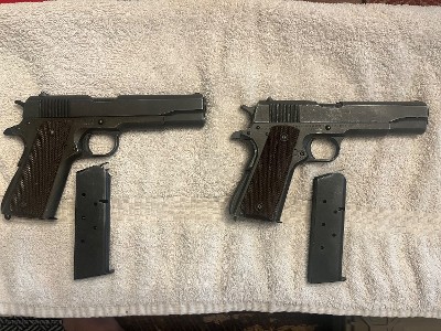 Consecutive SN Pair Remington Rand 1911A1