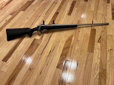 Remington 700 BDL Stainless Enhanced Engraved DM 300 Wby Mag