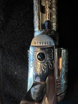 One of A Kind Colt Single Action Army, with Full Texas Revolution Engraving by Master Engraver David Wade Harris - Image 17 of 20