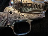 One of A Kind Colt Single Action Army, with Full Texas Revolution Engraving by Master Engraver David Wade Harris - Image 12 of 20