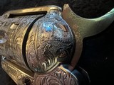 One of A Kind Colt Single Action Army, with Full Texas Revolution Engraving by Master Engraver David Wade Harris - Image 8 of 20