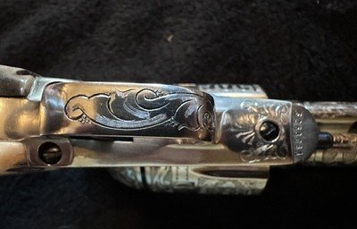 One of A Kind Colt Single Action Army, with Full Texas Revolution Engraving by Master Engraver David Wade Harris - Image 16 of 20