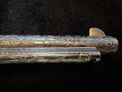 One of A Kind Colt Single Action Army, with Full Texas Revolution Engraving by Master Engraver David Wade Harris - Image 13 of 20