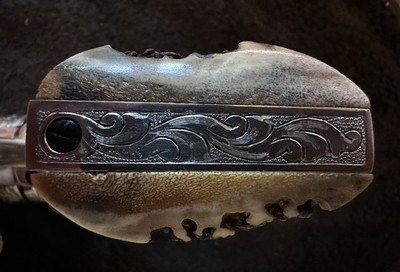 One of A Kind Colt Single Action Army, with Full Texas Revolution Engraving by Master Engraver David Wade Harris - Image 14 of 20