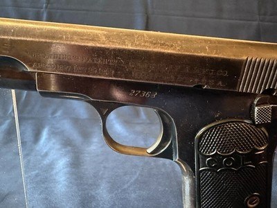 Beautiful First Generation Colt Model 1903 Pocket Hammerless, .32 ACP, Early 1905 Production - Image 8 of 9