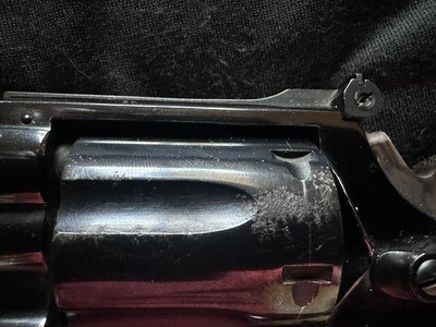 Smith & Wesson 1969 Model 15 3, K 38 Combat Masterpiece, Pre Lock, Pinned Barrel - Image 13 of 14
