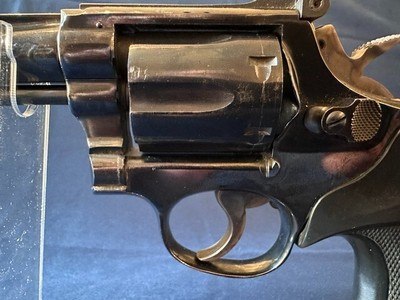 Smith & Wesson 1969 Model 15 3, K 38 Combat Masterpiece, Pre Lock, Pinned Barrel - Image 3 of 14