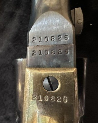 Gorgeous ColtModel 1860 Army Reproduction, Unfired .44 Caliber, Fluted Cylinder - Image 8 of 12