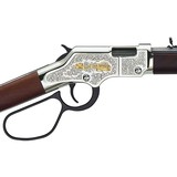 NIB - Henry Texas Rangers Golden Boy H004TR .22 S/L/LR Lever Action – Collector Grade - Image 2 of 4