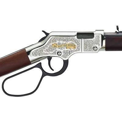 NIB - Henry Texas Rangers Golden Boy H004TR .22 S/L/LR Lever Action – Collector Grade - Image 2 of 4