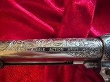 1902 Colt Single Action Army, .45 — Engraved, Nickel-Plated, and Truly Exceptional - Image 6 of 20