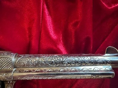 1902 Colt Single Action Army, .45 — Engraved, Nickel-Plated, and Truly Exceptional - Image 12 of 20