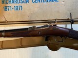 NIB HARRINGTON AND RICHARDSON 1871-1971 SPRINGFIELD TRAPDOOR, OFFICER'S MODEL - 5 of 13