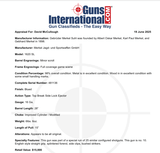 Merkel Model 1620 SL
16 GA This gun was part of a special run of 25 - 13 of 15