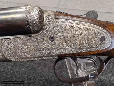 Webley and C Scott Chatsworth Side plate Factory Pair 12G - Image 7 of 13