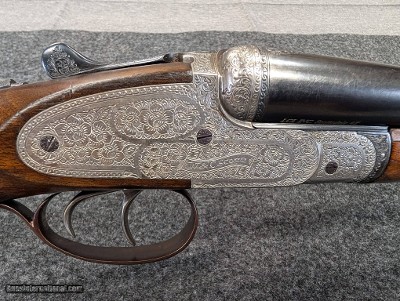Webley and C Scott Chatsworth Side plate Factory Pair 12G - Image 6 of 13