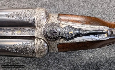 Webley and C Scott Chatsworth Side plate Factory Pair 12G - Image 4 of 13