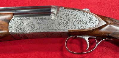 Perazzi SCO Sideplates Factory Pair 12G - Image 12 of 17
