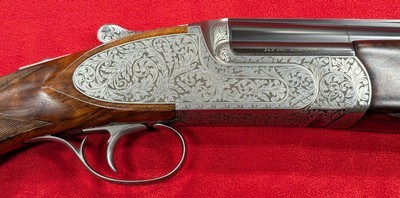Perazzi SCO Sideplates Factory Pair 12G - Image 1 of 17