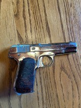 Colt model 1903 .32 ACP semi auto HammerlessPocketPistol in carrying case - Image 3 of 11