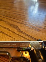 Smith & Wesson model 59 nickel plated 14+ 1 round 9mm pistol - Image 5 of 15