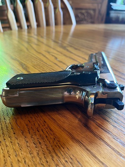 Smith & Wesson model 59 nickel plated 14+ 1 round 9mm pistol - Image 6 of 15