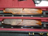 Winchester Model 42 2 Barrel set engraved by Angelo Bee - 2 of 8