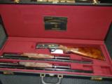 Winchester Model 42 2 Barrel set engraved by Angelo Bee - 1 of 8