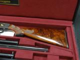 Winchester Model 42 2 Barrel set engraved by Angelo Bee - 6 of 8
