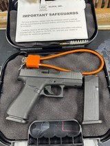 Glock 43X 9mm 2 mags and case used