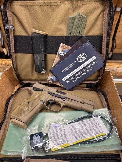 FN High Power 9mm FDE/FDE 4.7” 17rd