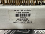 Bond Arms Grizzly Bear .45 LC/.410 GA 3” w/ holster - 4 of 4
