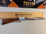 Heritage 92 .44 mag 24” Octagon StainlessSteel - 1 of 3