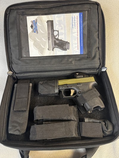 PSA Palmetto Armory Dagger Compact 9mm Swamp Fox green dot