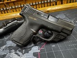 Smith & Wesson M&P9 Shield 9mm Crimson Trace laser w/ holster - 4 of 6