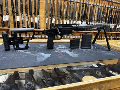 Sig Sauer Cross .308 win BLK LBL forearms bipod 2 mags