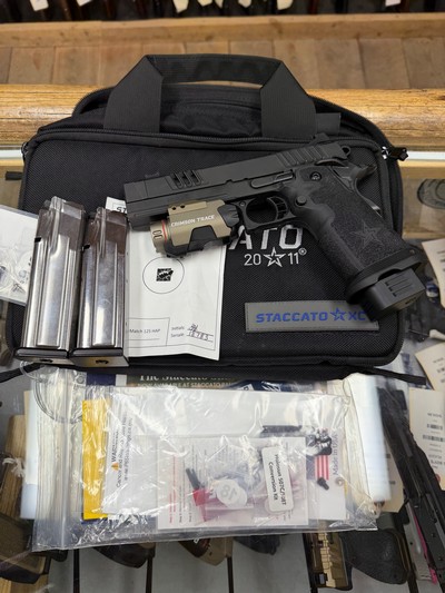 Staccato 2011 XC 9mm Optic ready