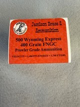 Jamison Brass & Ammunition 500 Wyoming Express 400 gr FNGC 20rds - 4 of 5