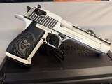 Magnum Research Desert Eagle Grim Reaper Mark XIX .50 AE 6” White Distressed - 5 of 6
