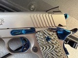 Ruger SR1911 .45 Auto 5” Stainless/Cobalt Talo Exclusive - 3 of 11