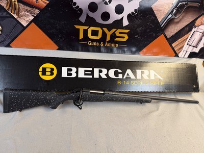 RMEF Bergara B-14 Ridge .300 Win Mag 24” graphite blk - Image 1 of 6