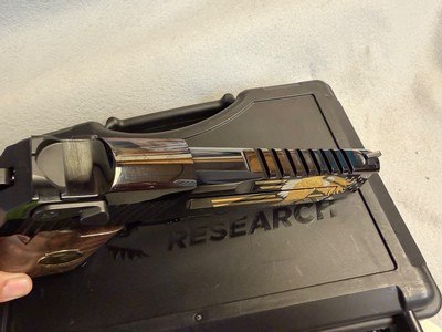 Magnum Research Desert Eagle Screaming Eagle MK XIX .50 AE Black Oxide 6” - Image 6 of 8