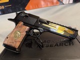 Magnum Research Desert Eagle Screaming Eagle MK XIX .50 AE Black Oxide 6” - Image 3 of 8