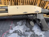 Mossberg 500 12ga pump FDE 18” tactical - 8 of 9