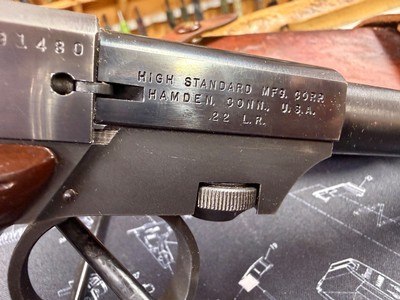 High Standard Mfg Hi-Standard Dura-Matic M-101 .22LR - Image 4 of 13