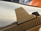 Glock 47X MOS TB 9mm FDE Shark Coast Tacticle Olight Surefire - 5 of 7