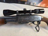Remington 7600 30-06 SPRG pump w/scope wood engraved - 10 of 17
